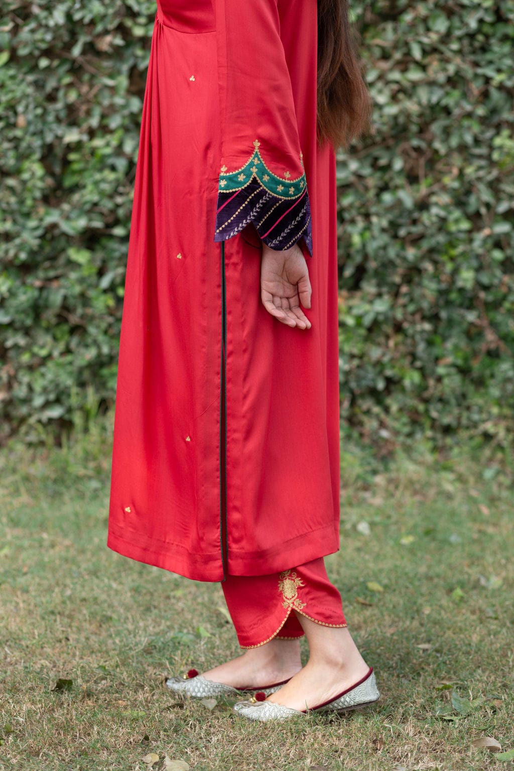 Crimson Kurta