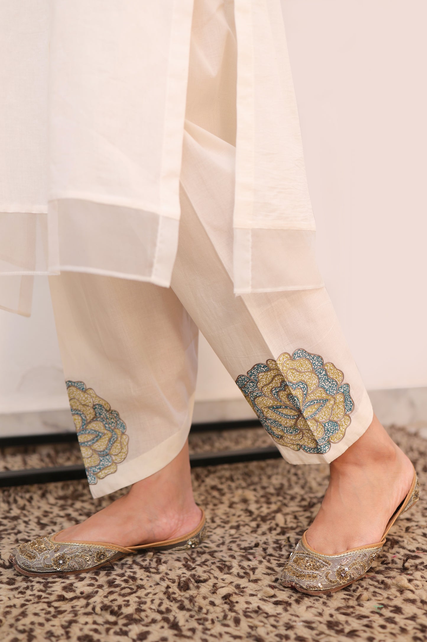 Floral motif Salwar