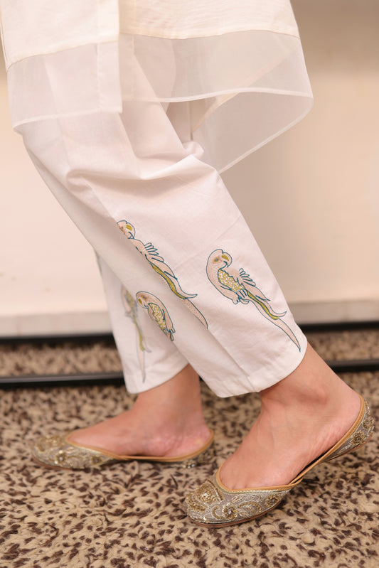 Parrot Motif salwar