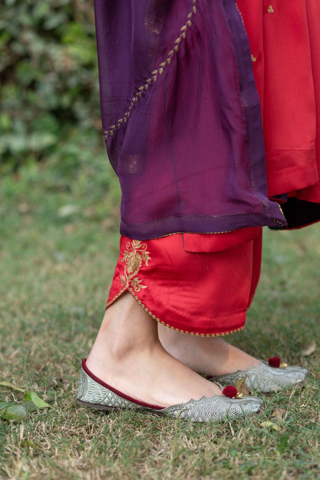 Crimson Kurta