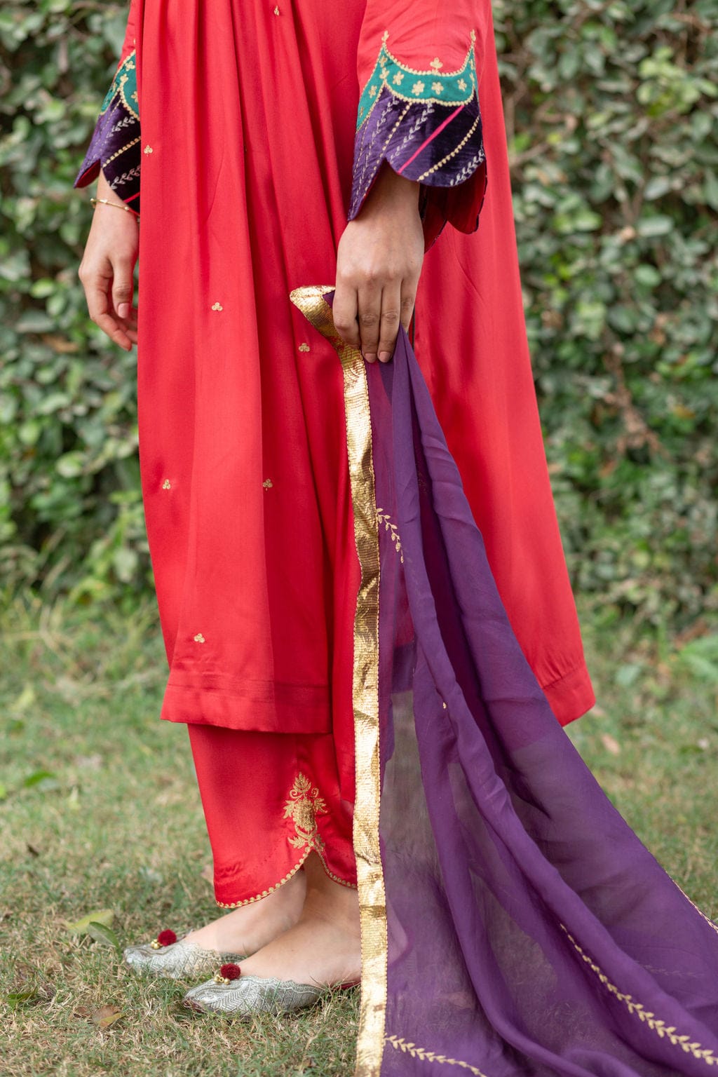 Crimson Kurta