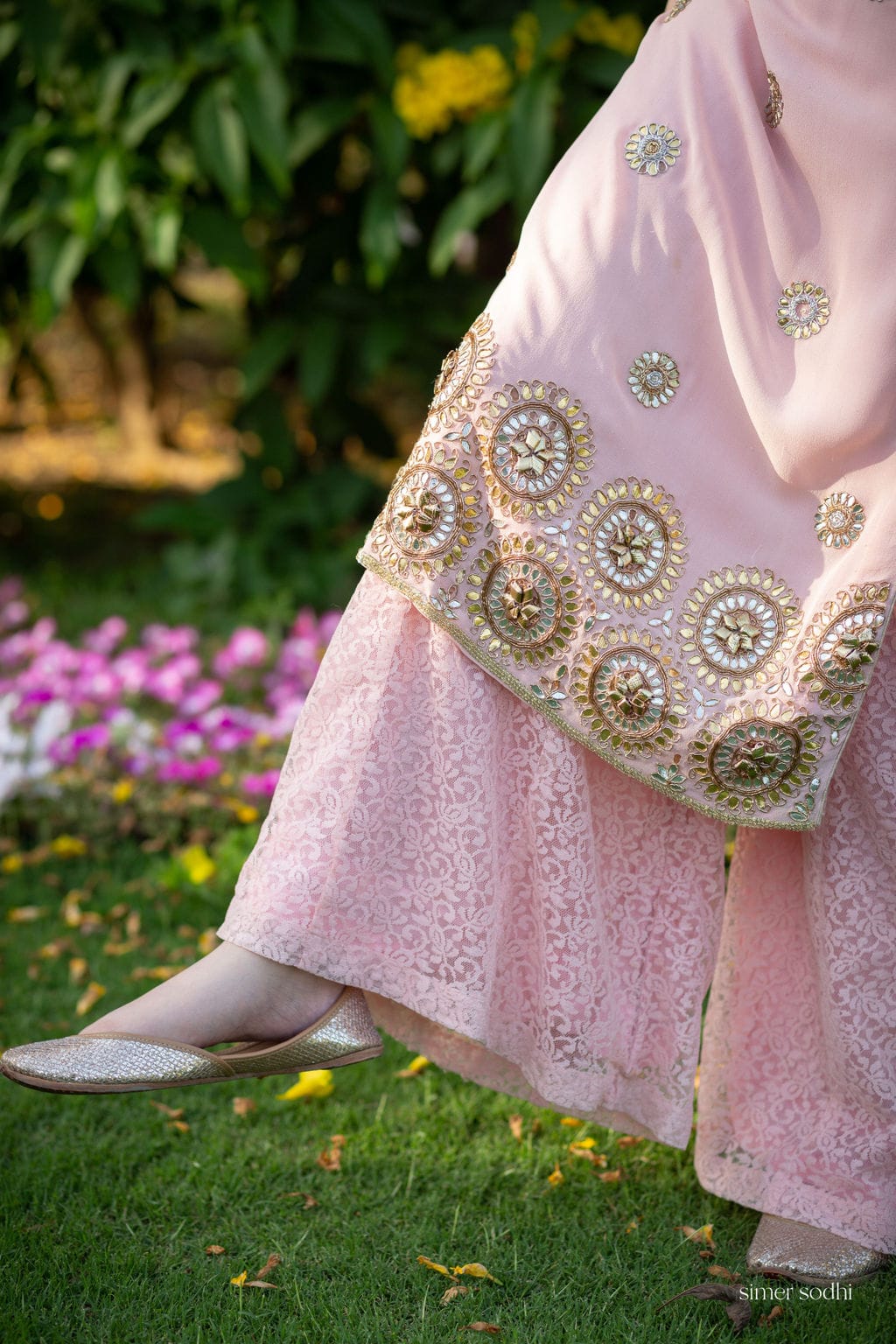 Pink Gotta Patti Outfit